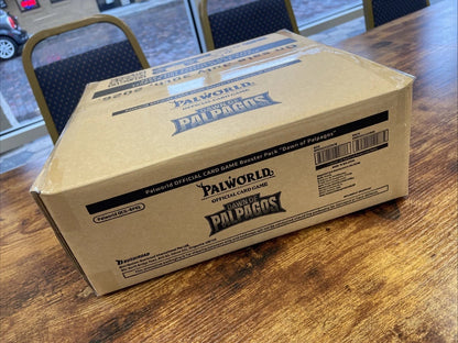 Palworld TCG: Dawn of Palpagos Factory Sealed Case of 12 Boxes Fast Shipping