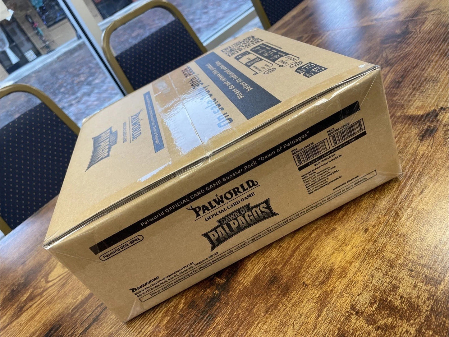 Palworld TCG: Dawn of Palpagos Factory Sealed Case of 12 Boxes Fast Shipping